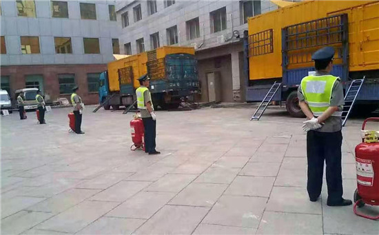 宁河租赁发电机案例