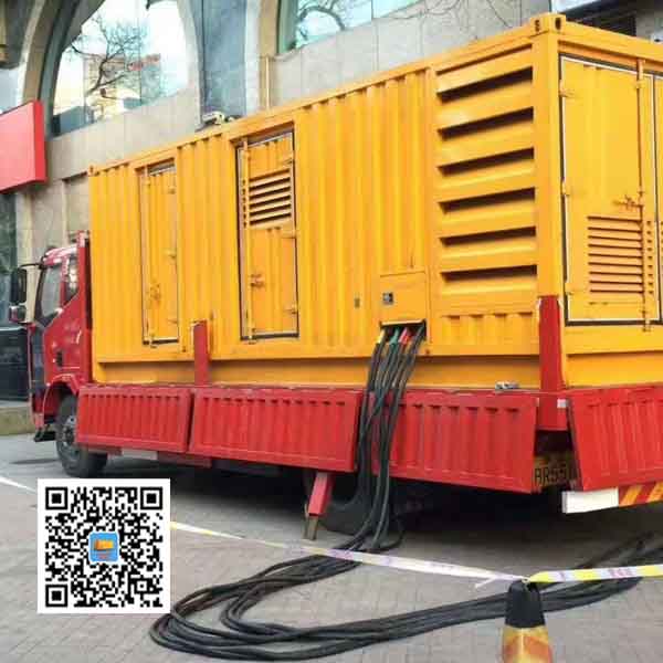 宁河静音发电机出租