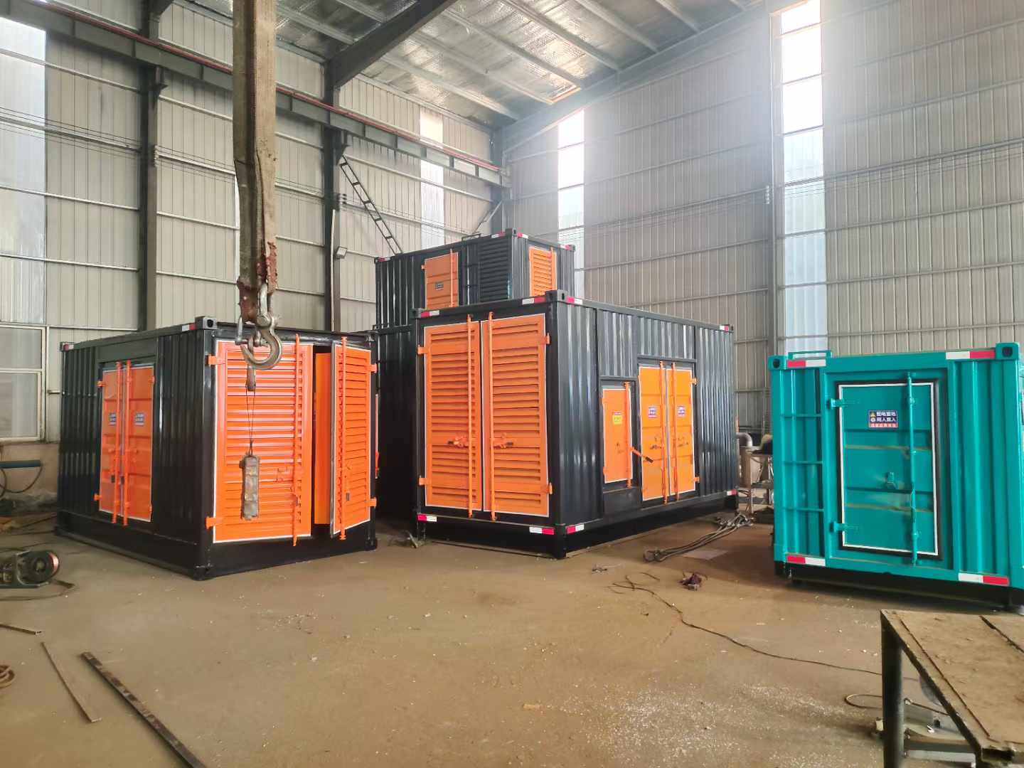 宁河500kw柴油发电机组可以带动多少功率设备？