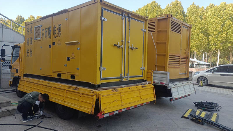 宁河柴油发电机组和UPS电源配合使用时的注意事项